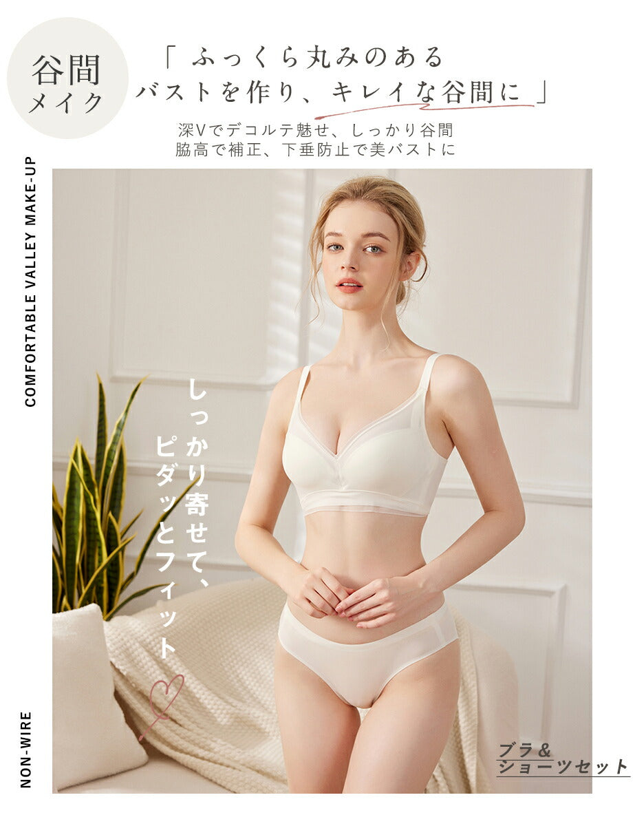 ノンワイヤーブラ セット