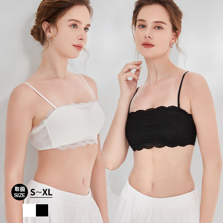 Softcute ストラップレスブラ チューブブラ ブラトップ ノンワイヤーブラ