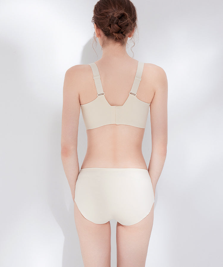 ブラジャー ショーツ セット ノンワイヤー ブラジャー