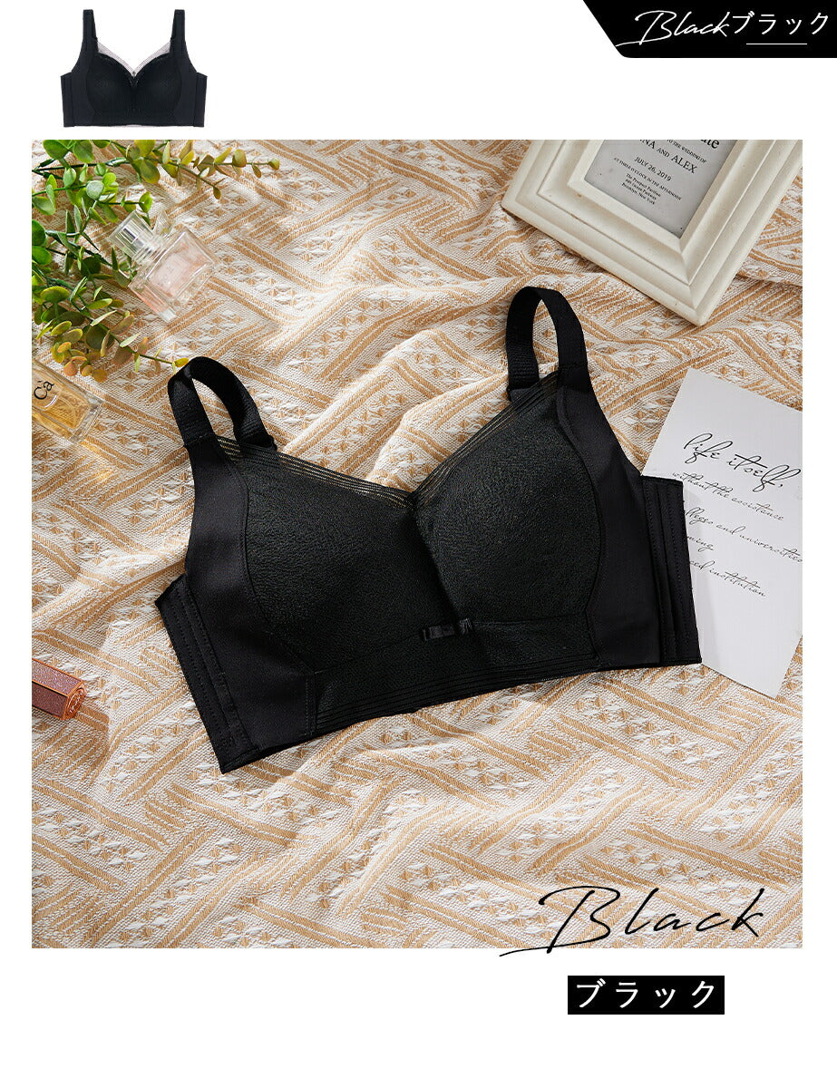 小さく見せる ブラ ノンワイヤー