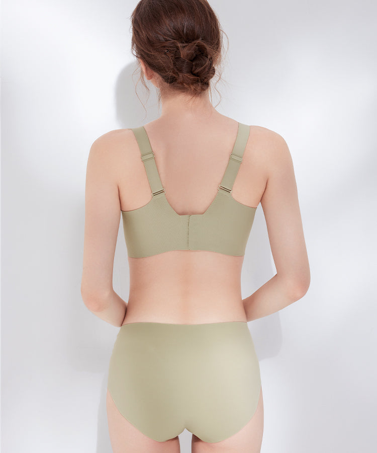 ブラジャー ショーツ セット ノンワイヤー ブラジャー