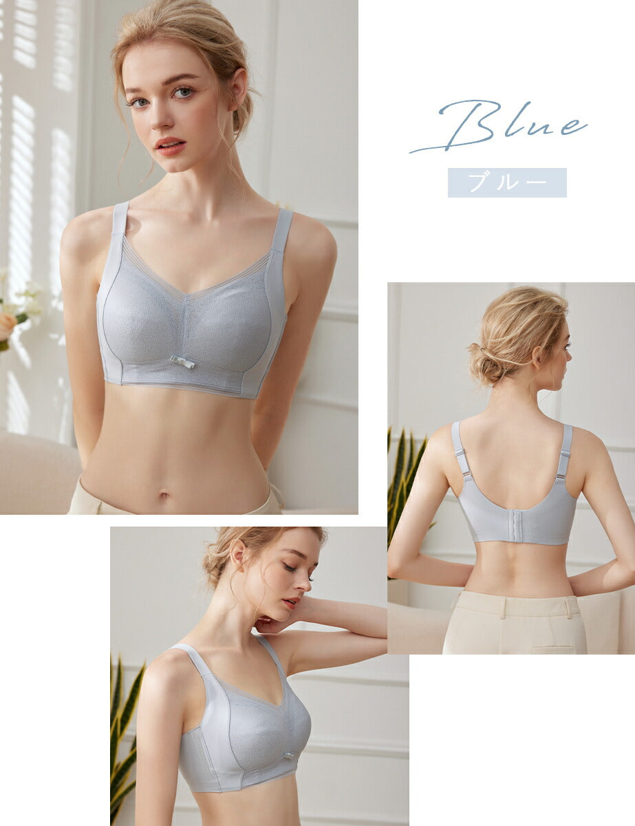 小さく見せる ブラ ノンワイヤー