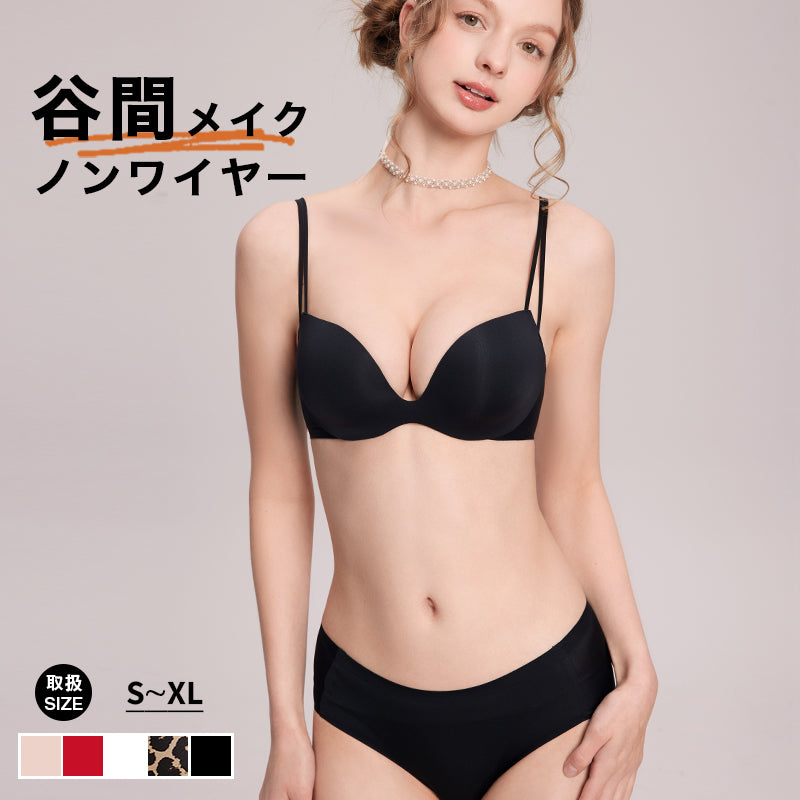ブラジャー ショーツ セット ノンワイヤー