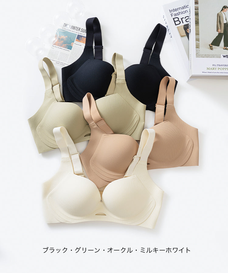 ブラジャー ショーツ セット ノンワイヤー ブラジャー