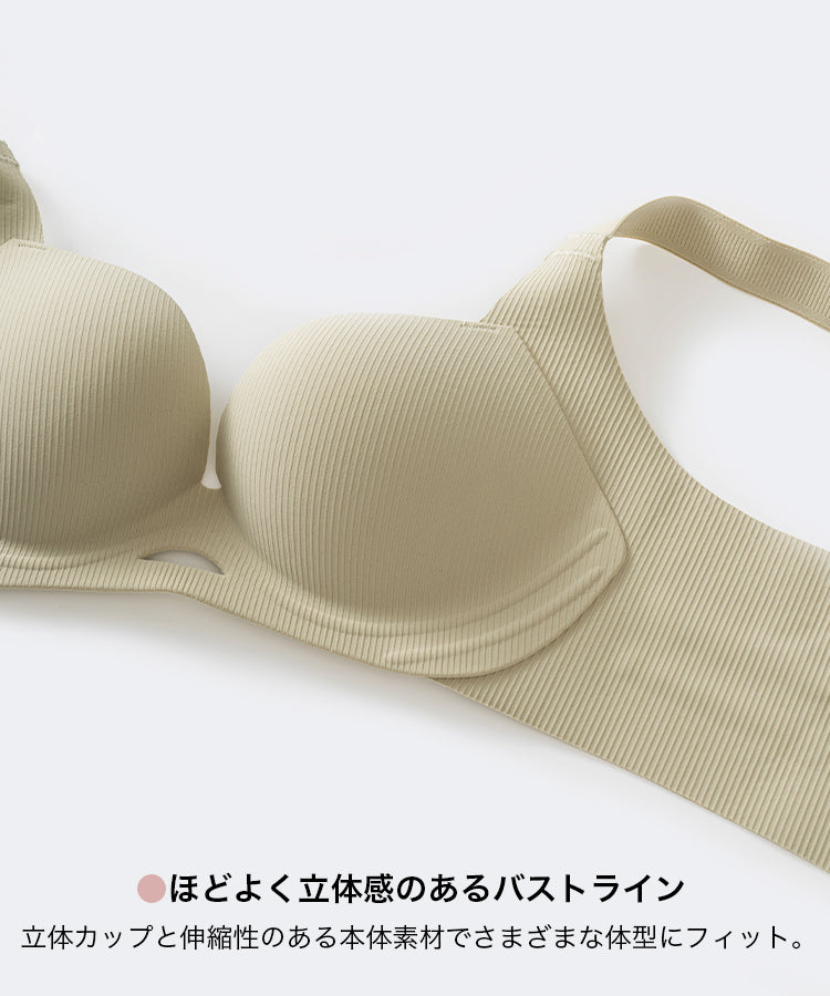 ブラジャー ショーツ セット ノンワイヤー ブラジャー