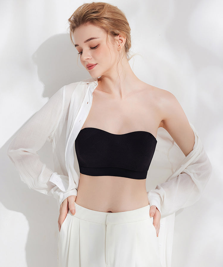 Softcute ストラップレスブラ チューブブラ ストラップレスブラ 落ちない ずれない