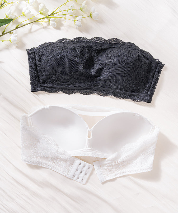 Softcute ストラップレスブラ チューブブラ ブラトップ ノンワイヤーブラ