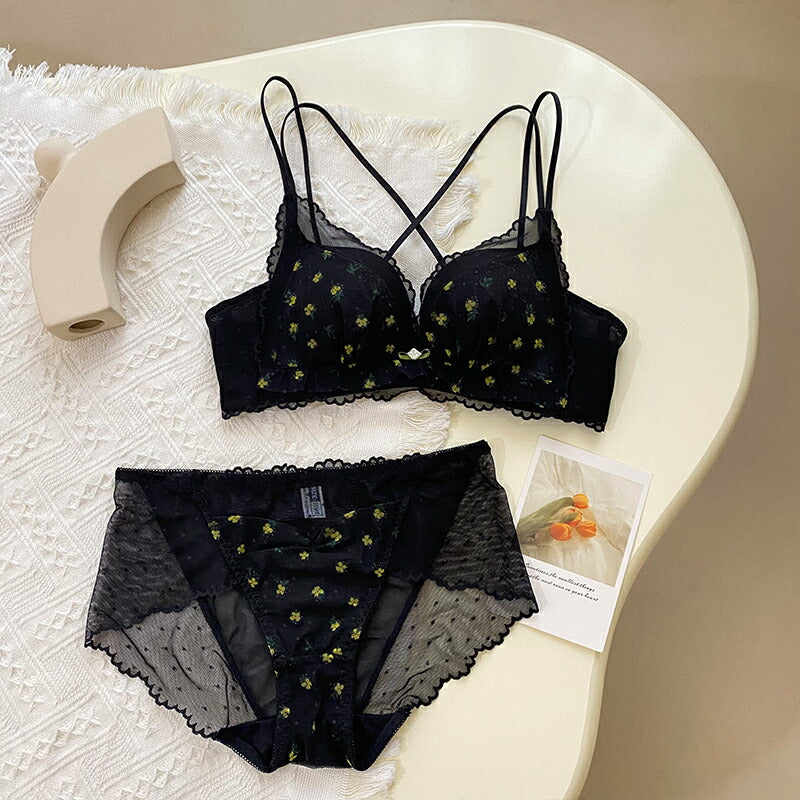 ノンワイヤーブラ セット