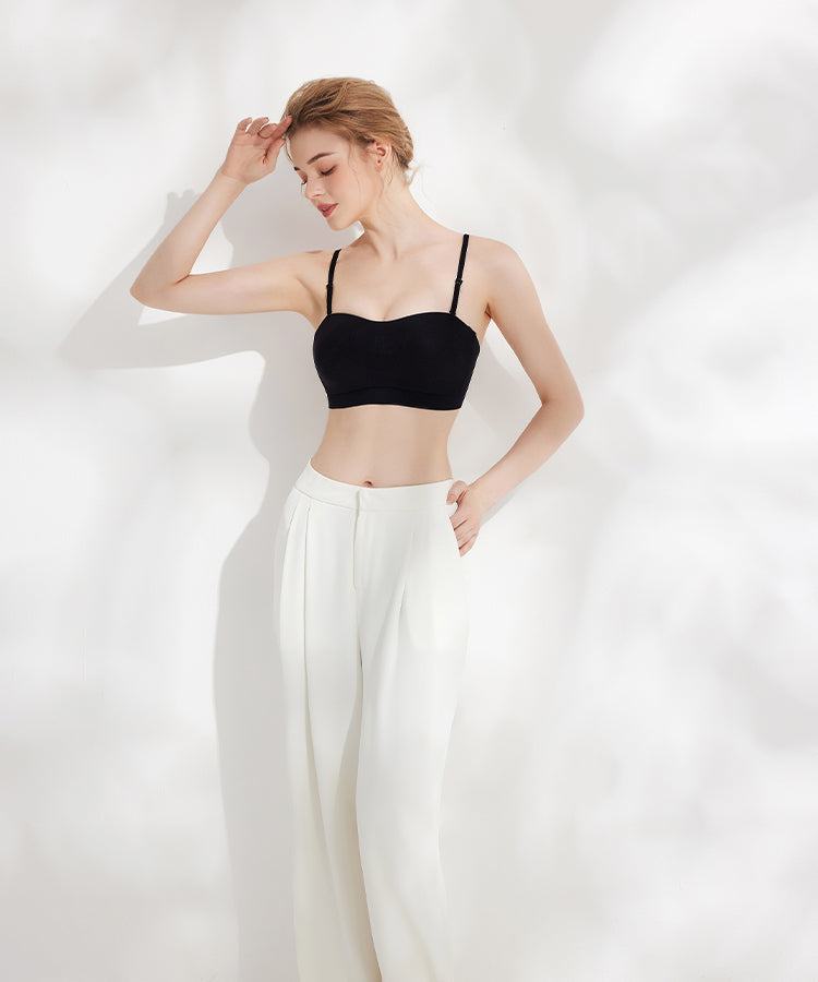 Softcute ストラップレスブラ チューブブラ ストラップレスブラ 落ちない ずれない