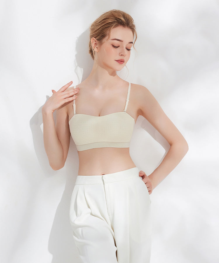 Softcute ストラップレスブラ チューブブラ ストラップレスブラ 落ちない ずれない