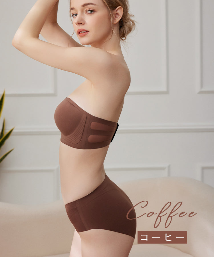 ストラップレスブラ 落ちない ずれない