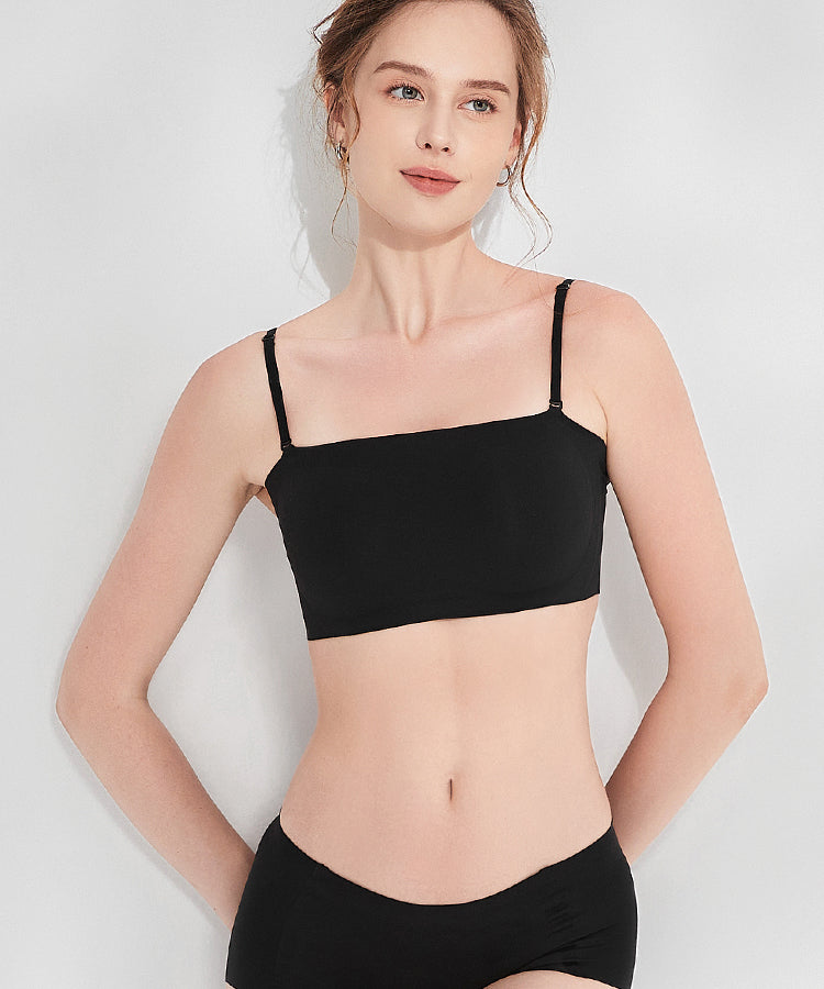 Softcute ストラップレスブラ 落ちない