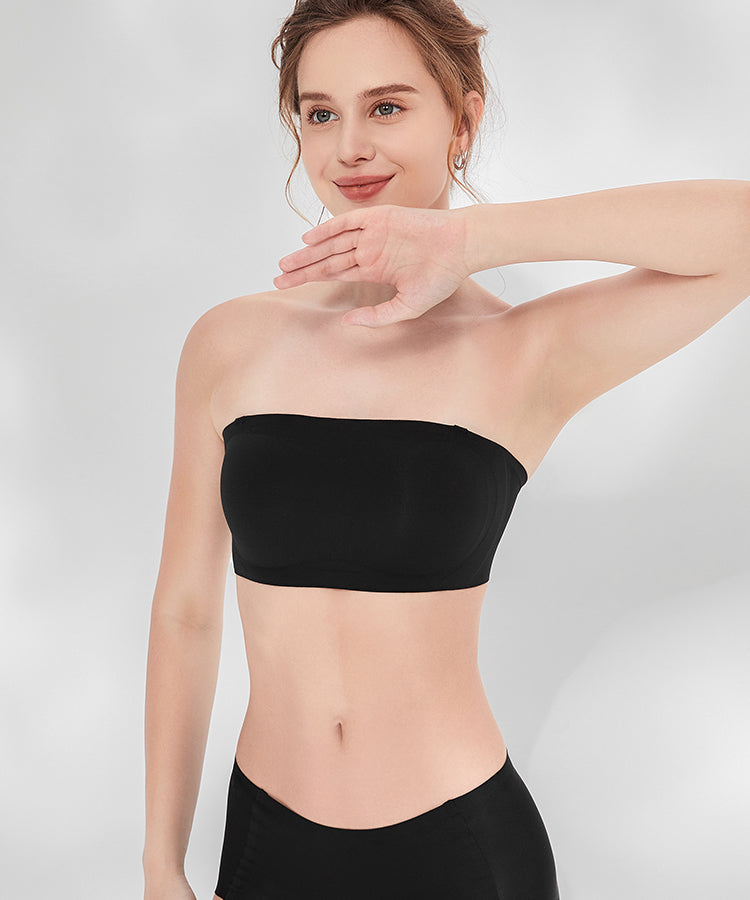 Softcute ストラップレスブラ 落ちない