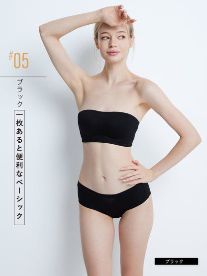 ストラップレスブラ チューブトップ