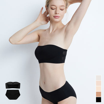 ストラップレスブラ チューブトップ