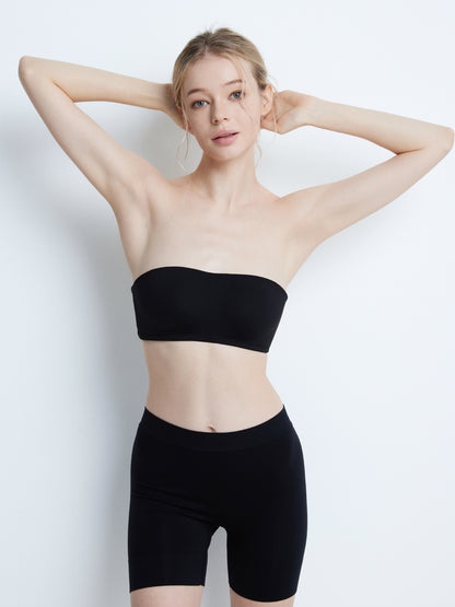 2way ストラップレスブラ 落ちない ずれない 紐なしブラ