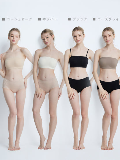 Softcute ストラップレスブラ 落ちない