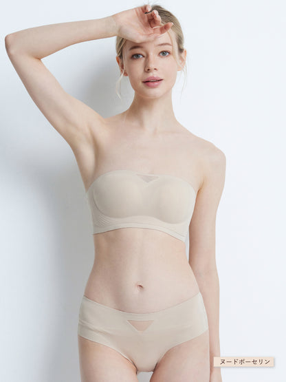 Softcute ストラップレスブラ