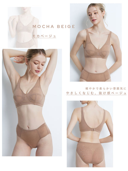 小胸 パカパカしない ブラ ノンワイヤー フィット