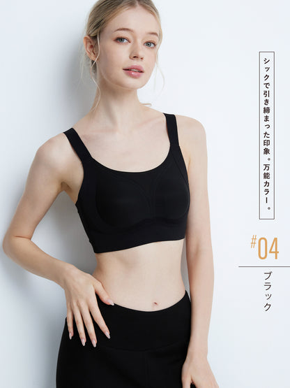 胸を小さく見せるブラ