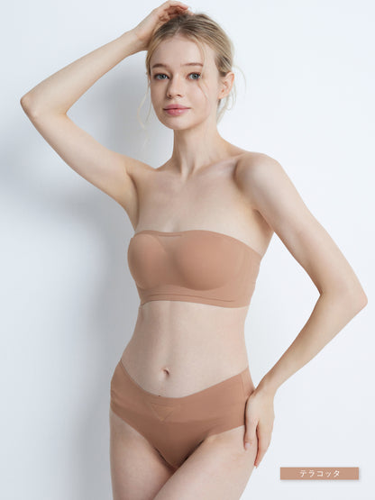 Softcute ストラップレスブラ