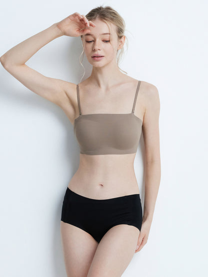 Softcute ストラップレスブラ 落ちない